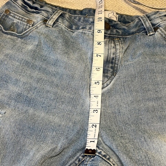 Kuwalla Tee Light Blue Denim Shorts.  Kuwalla Jorts.  Jean Shorts.  Size 36 - Picture 6 of 11